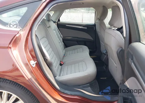 2016 Ford Fusion S Hybrid из США, поврежденный, VIN 3FA6P0UU7GR405548